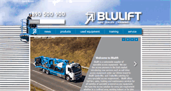 Desktop Screenshot of blulift.ie
